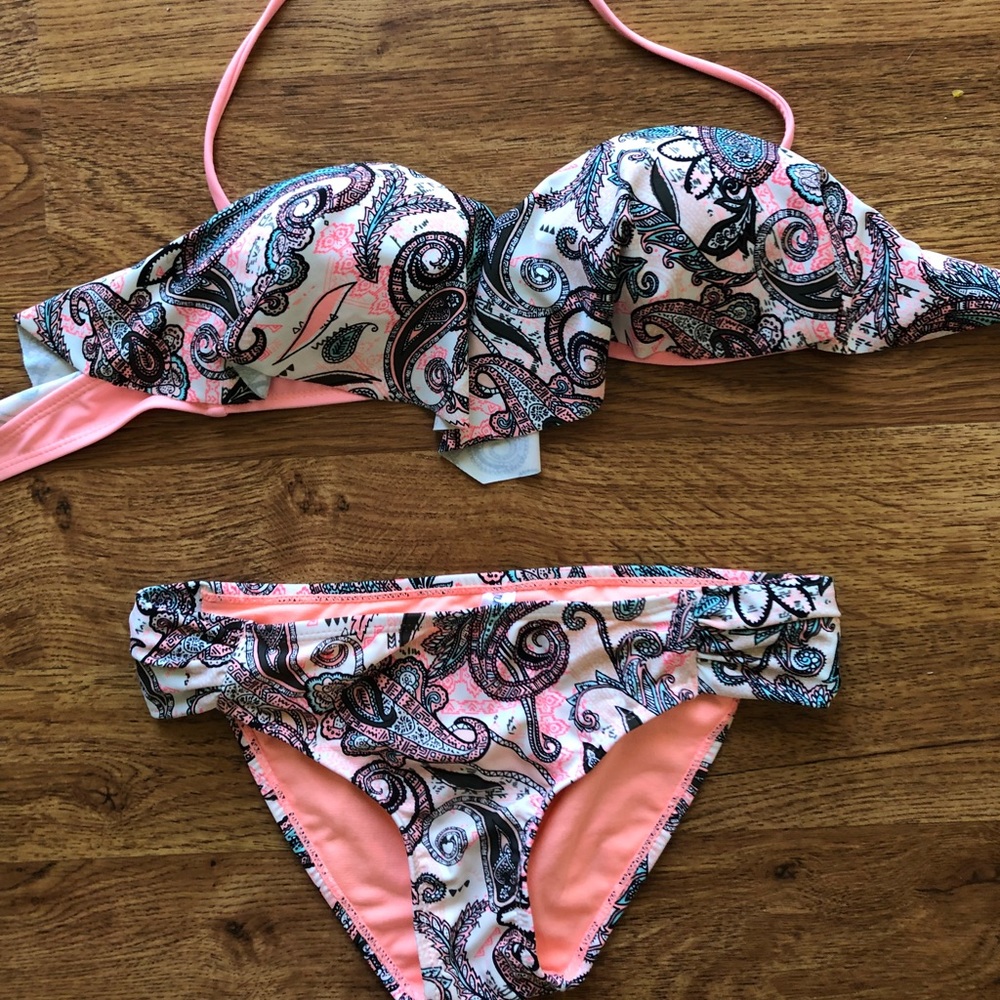 Pink Paisley Bikini